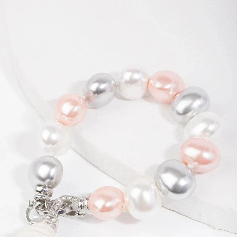商品Saachi Style|Neapolitan Pearl Bracelet,价格¥544,第1张图片