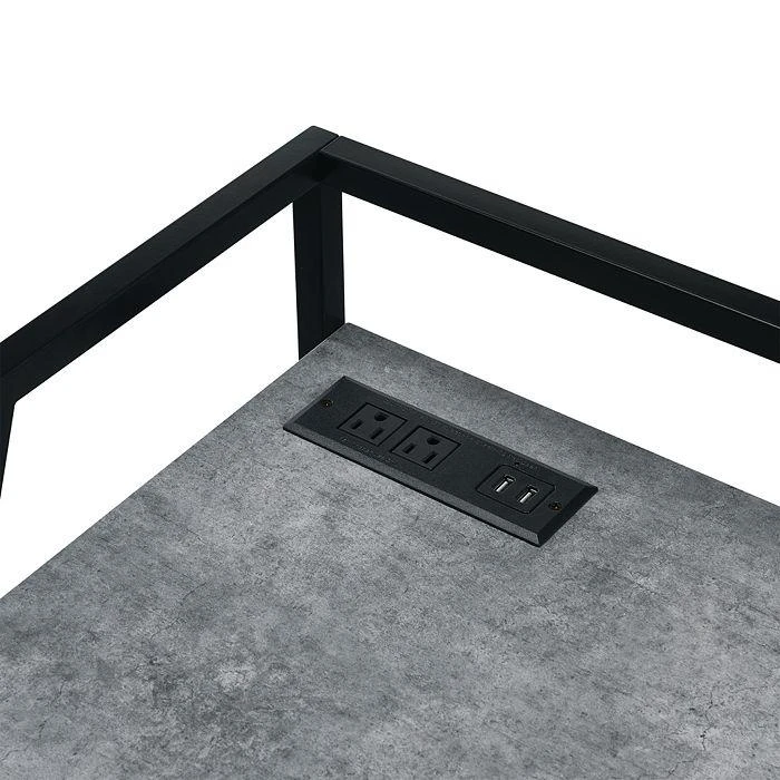 Stark Computer Desk with USB Ports 商品