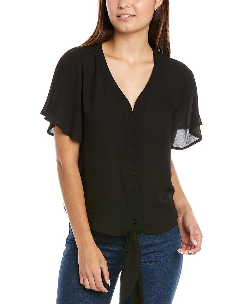 商品Vince Camuto|Vince Camuto Button-Front Blouse,价格¥127,第1张图片