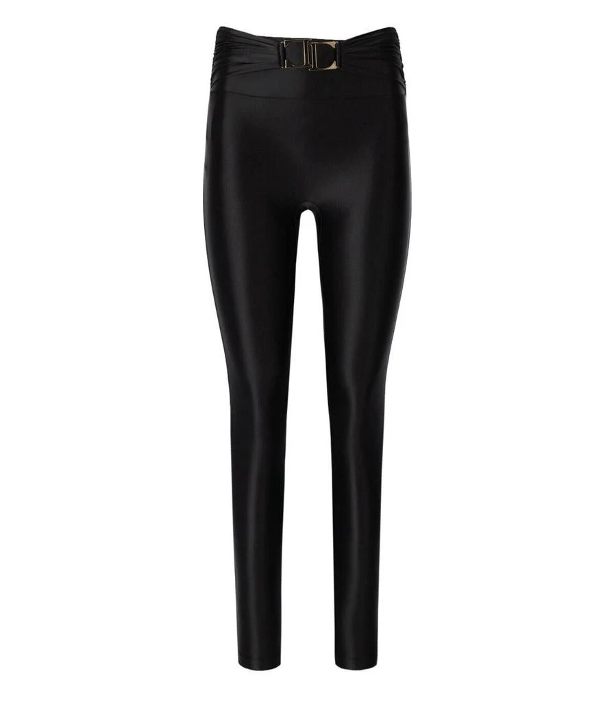 商品ELISABETTA FRANCHI|ELISABETTA FRANCHI  BLACK LYCRA LEGGING,价格¥2391,第1张图片