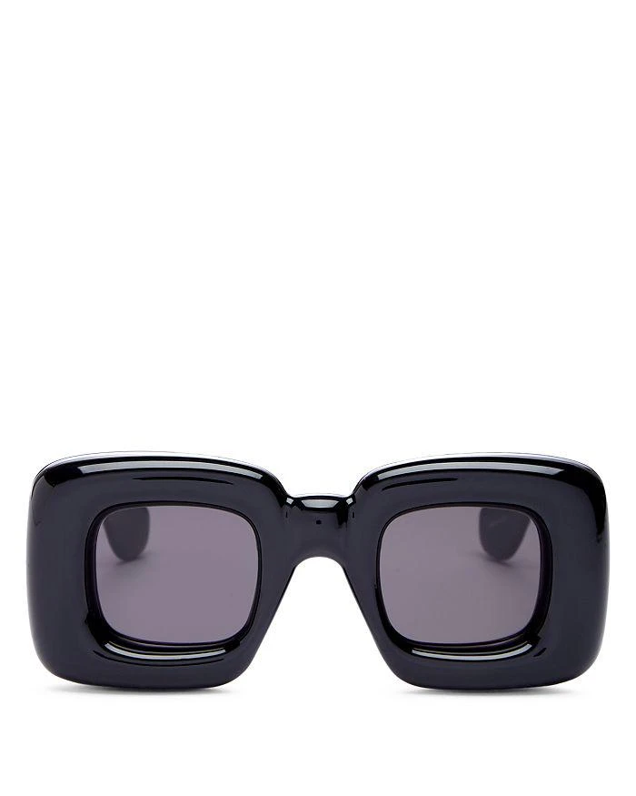 商品Loewe|Fashion Show Inflate Square Sunglasses, 41mm,价格¥1893,第4张图片详细描述