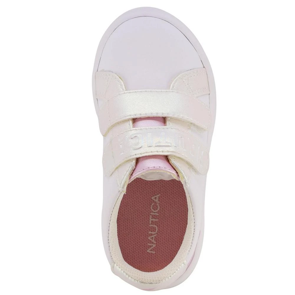 商品Nautica|Toddler Girls Double Strap Stay-Put Sneaker,价格¥180,第3张图片详细描述