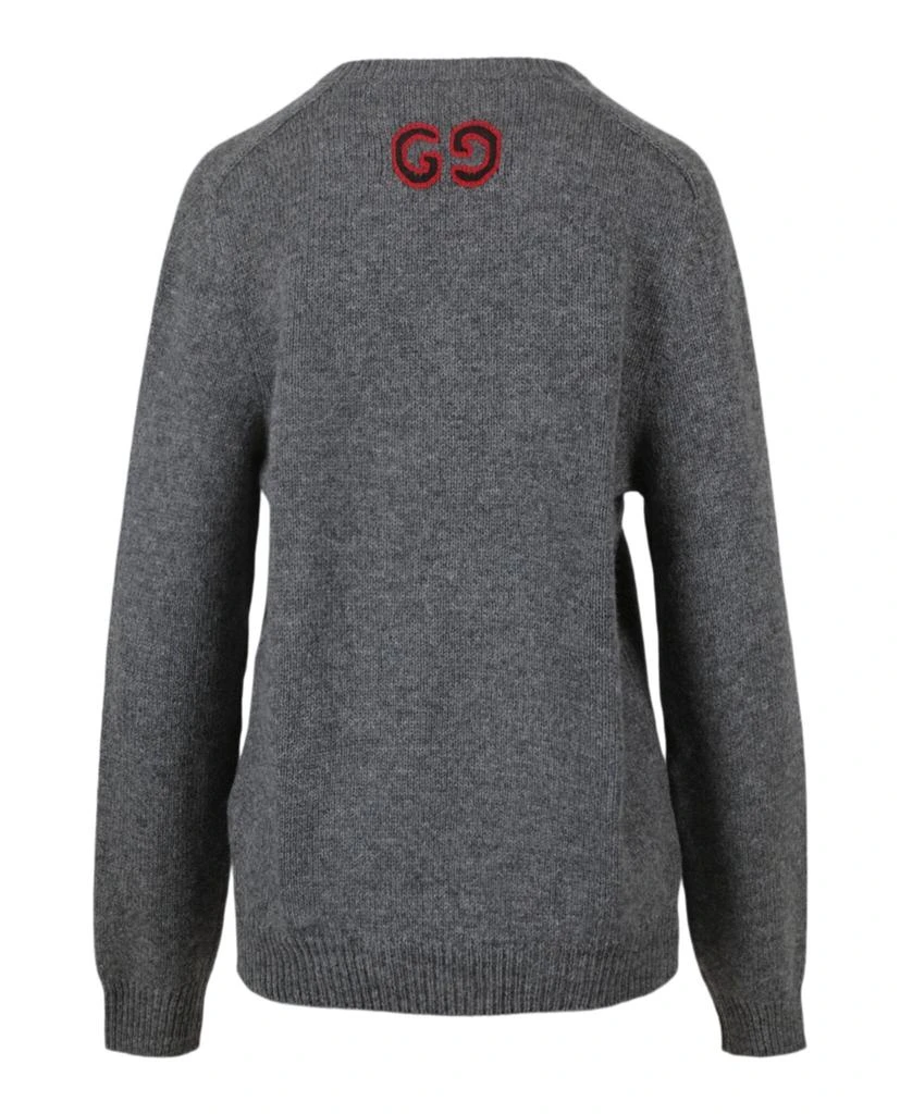 商品Gucci|Cruise Cable Knit Pullover Sweater,价格¥2446,第2张图片详细描述