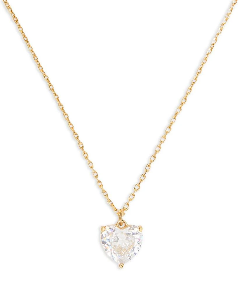 商品Kate Spade|My Love April Birthstone Heart Pendant Necklace, 16"-19",价格¥388,第1张图片