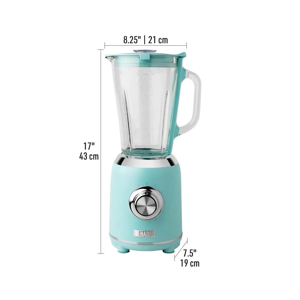 商品Haden|Heritage 56 Oz 5-Speed Retro Blender with Glass Jar,价格¥747,第3张图片详细描述