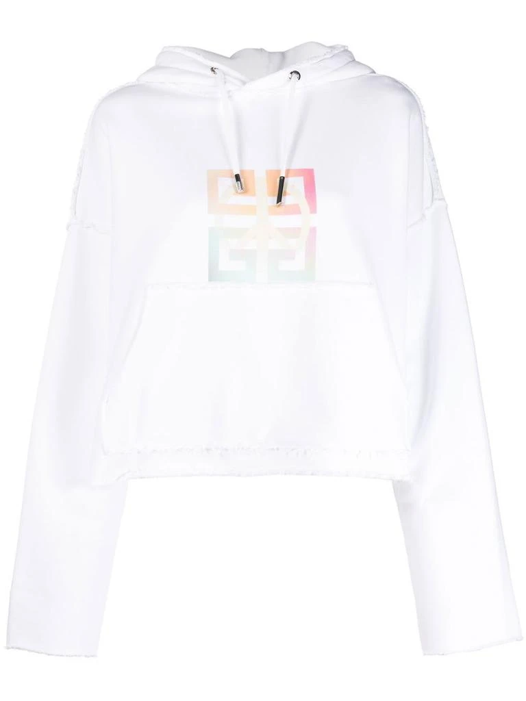 商品Givenchy|GIVENCHY - Logo Cotton Hoodie,价格¥6888,第1张图片