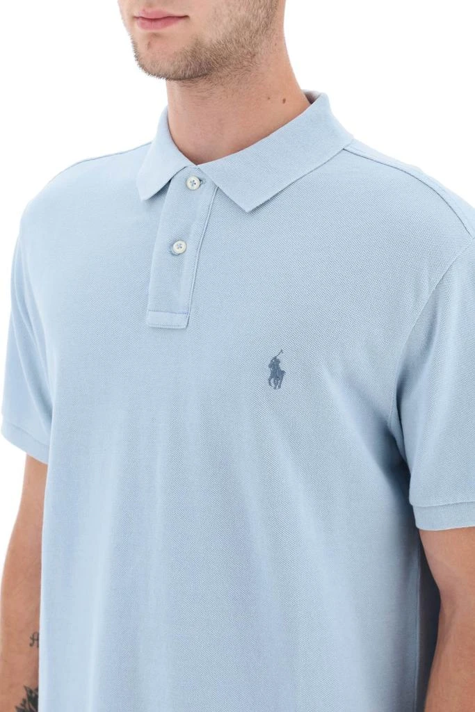 商品Ralph Lauren|pique cotton polo shirt,价格¥439,第4张图片详细描述