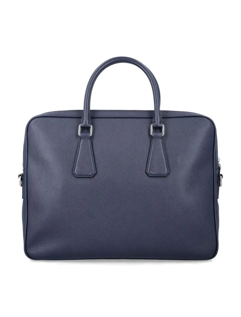 商品Prada|Prada Saffiano Leather Work Bag With Shoulder Strap,价格¥13140,第3张图片详细描述