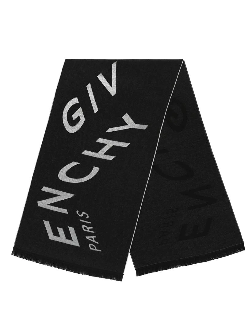 商品Givenchy|Chevron Logo Scarf,价格¥1132,第2张图片详细描述