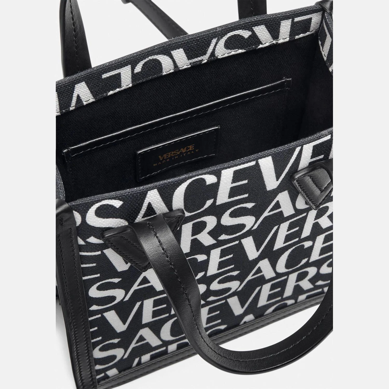 【预售】 范思哲 25春夏 男士 手提包 Versace Allover斜挎包 1008912-1A06766_5BA3V  商品