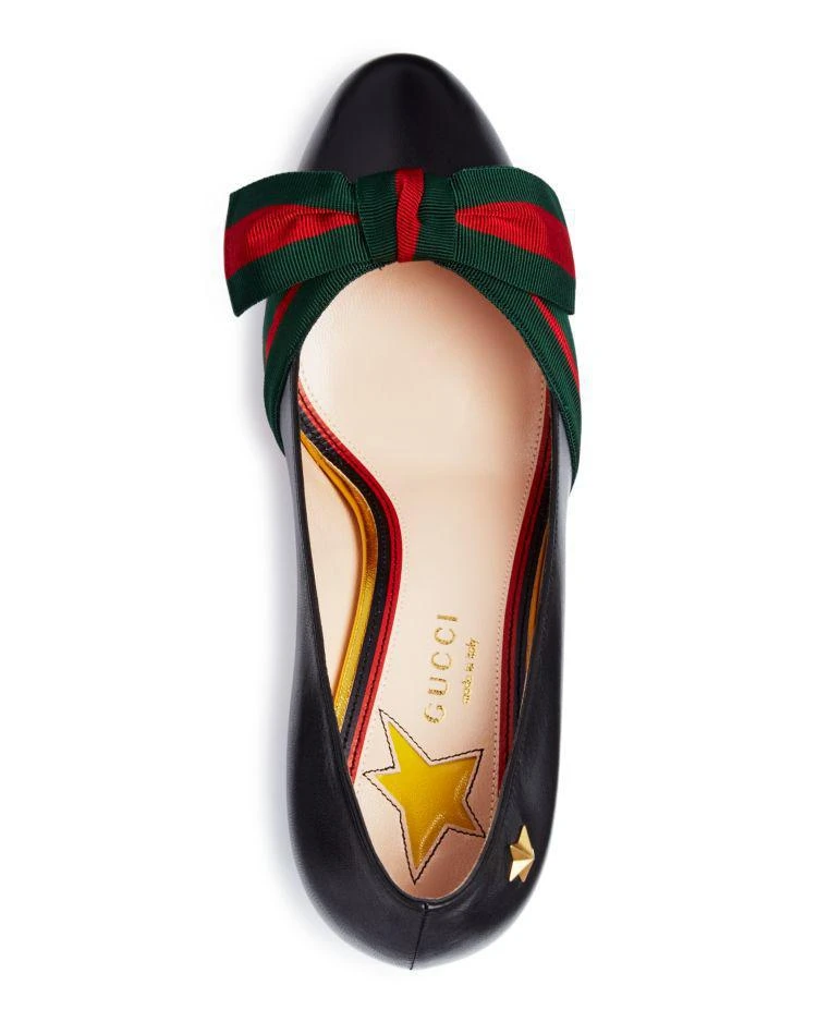 商品Gucci|Women's Aline Block Heel Pumps,价格¥5457,第3张图片详细描述