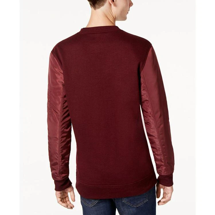 商品American Rag|Men's Nylon Sleeve Sweatshirt, Created for Macy's,价格¥306,第2张图片详细描述