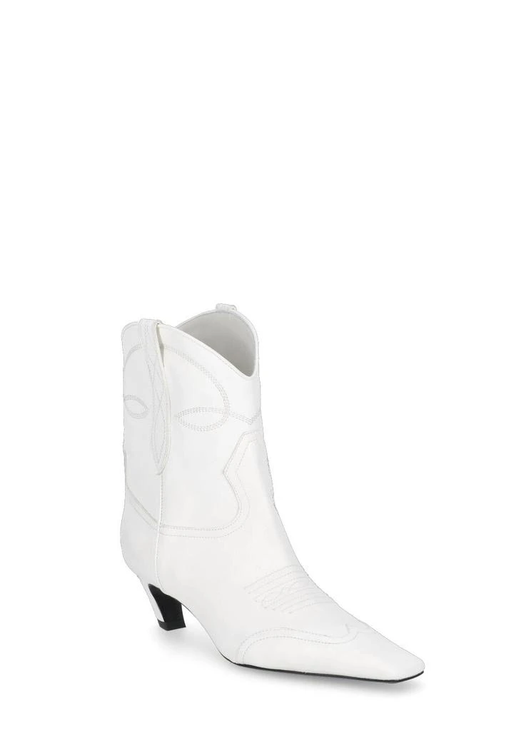 商品Khaite|KHAITE Boots White,价格¥5118,第2张图片详细描述
