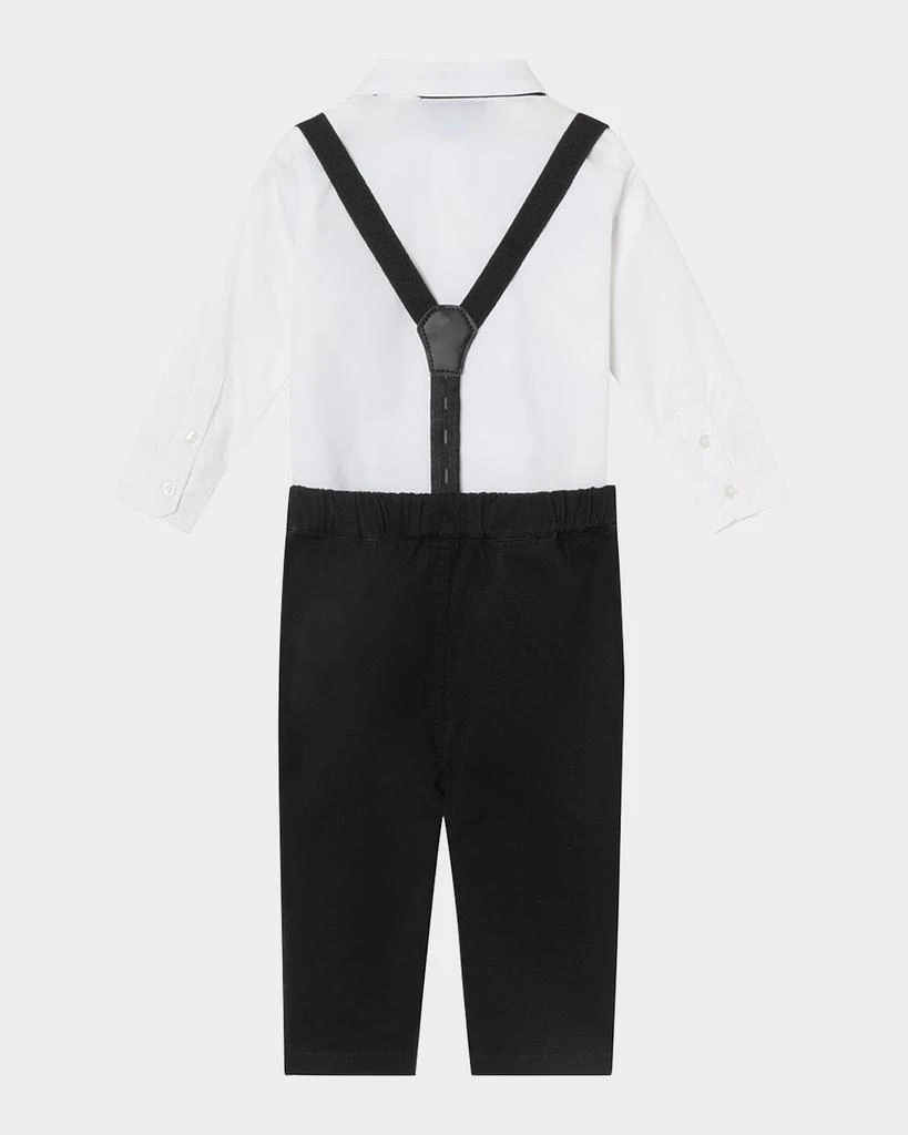 商品Andy & Evan|Boy's Button Down Shirt W/ Suspenders & Pants Set, Size Newborn-24M,价格¥317,第3张图片详细描述