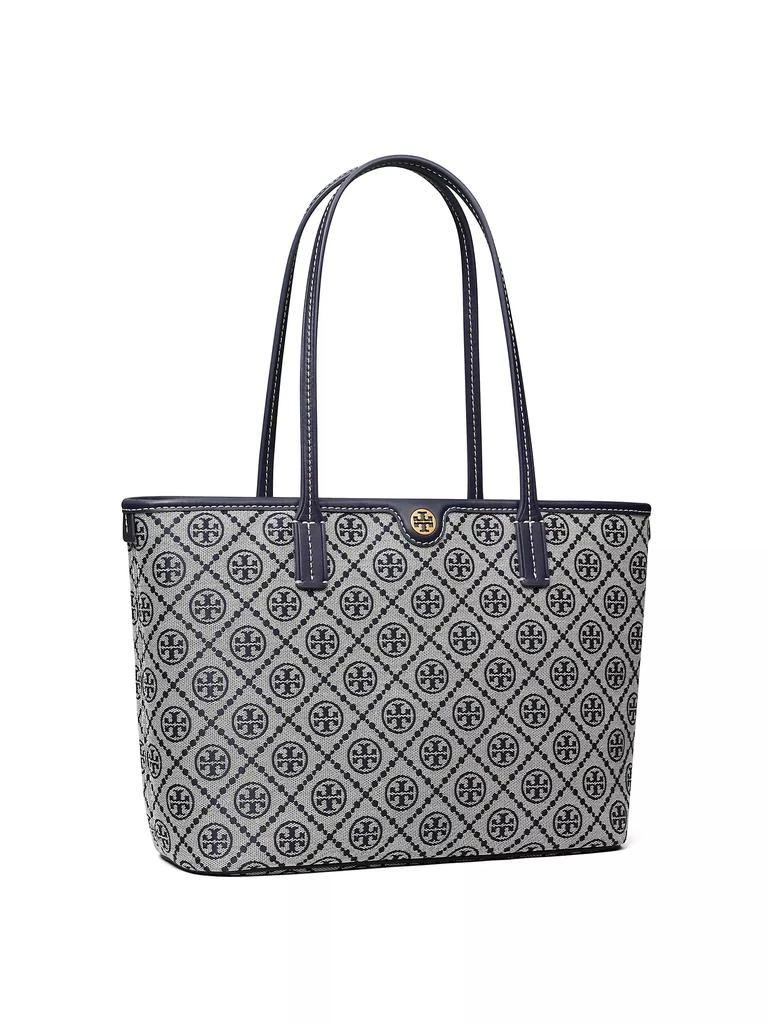 商品Tory Burch|Small T Monogram Zip Tote Bag,价格¥2743,第3张图片详细描述