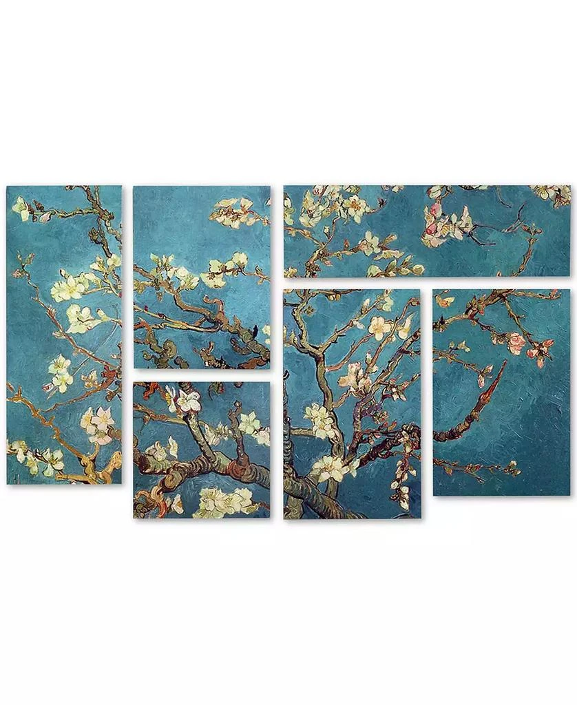 商品Trademark Global|Vincent van Gogh 'Almond Blossoms' Multi Panel Art Set - 12" x 18",价格¥3156,第1张图片