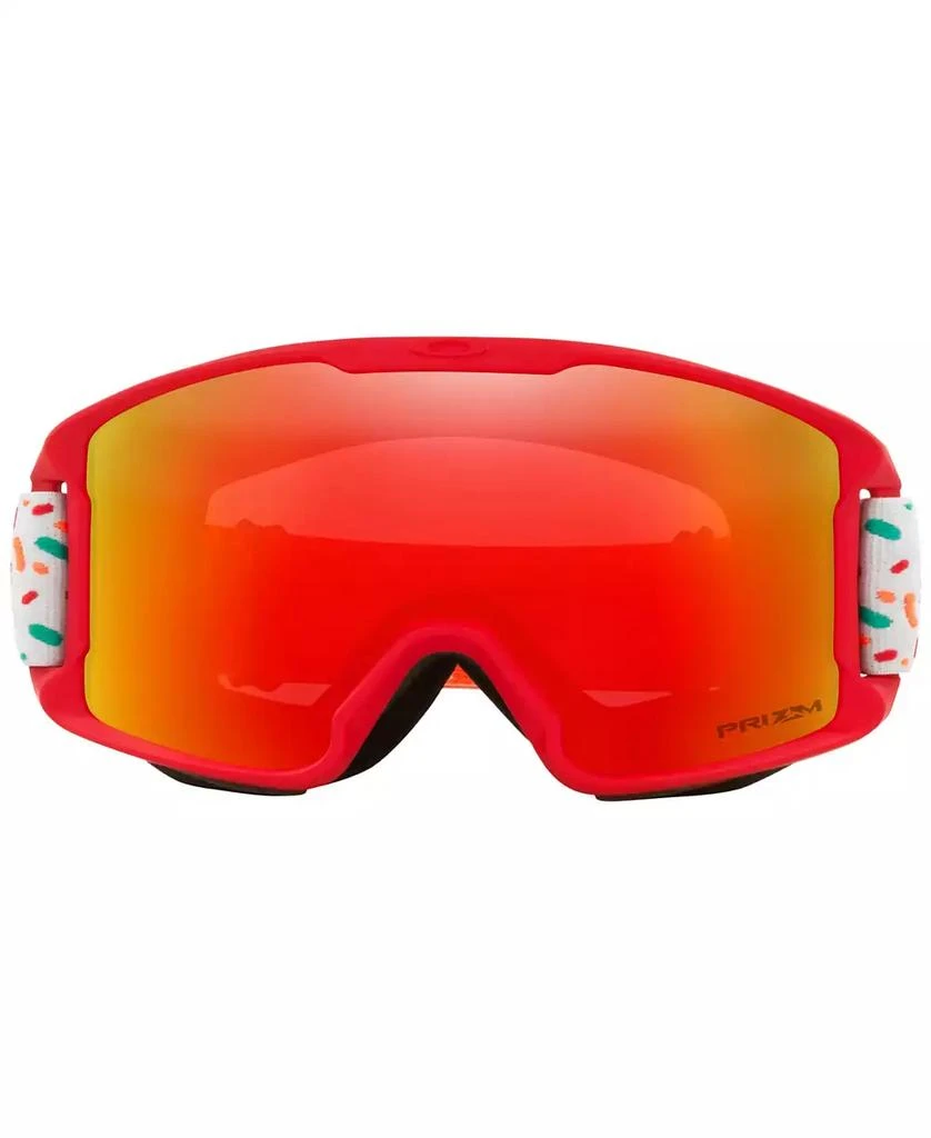 商品Oakley|Unisex Line Miner (Youth Fit) Snow Goggles,价格¥538,第3张图片详细描述
