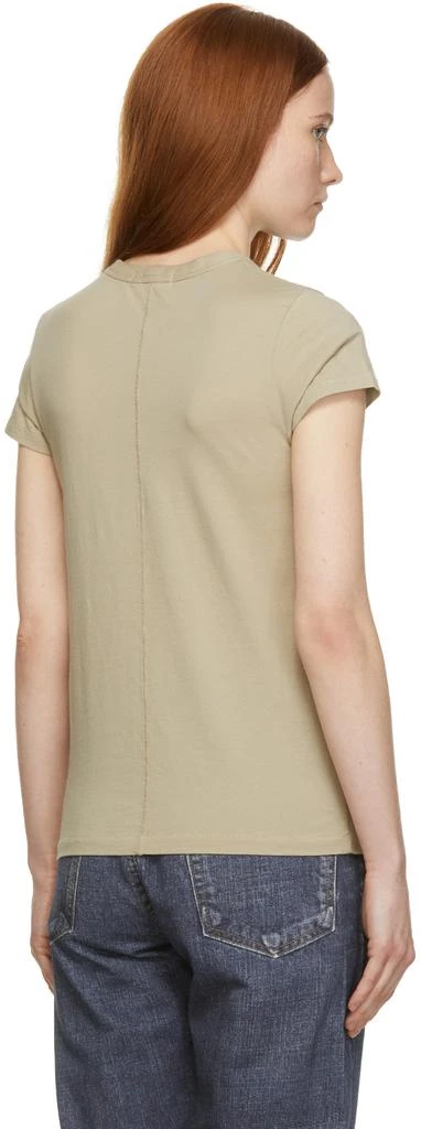 商品Rag & Bone|Beige 'The Garment Dye' T-Shirt,价格¥234,第3张图片详细描述