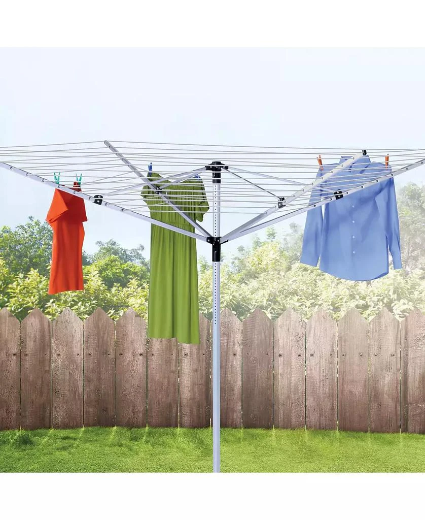 商品Honey Can Do|Aluminum 165-Ft. Outdoor Umbrella Dryer,价格¥494,第3张图片详细描述