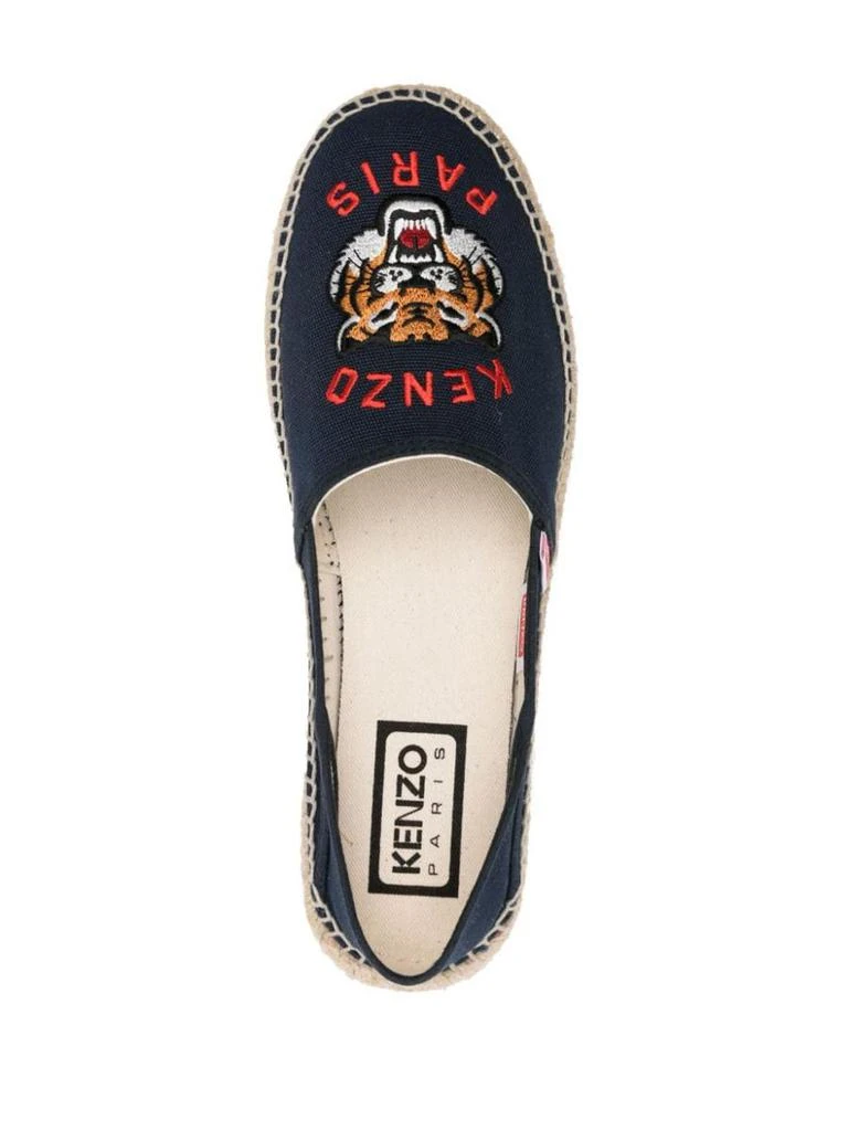 商品Kenzo|Kenzo Lucky Tiger Canvas Espadrilles,价格¥1095,第3张图片详细描述