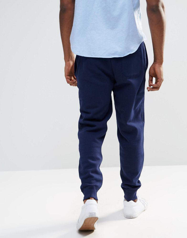 Polo Ralph Lauren Sweatpants With Cuffed Bottom In Navy商品第2张图片规格展示