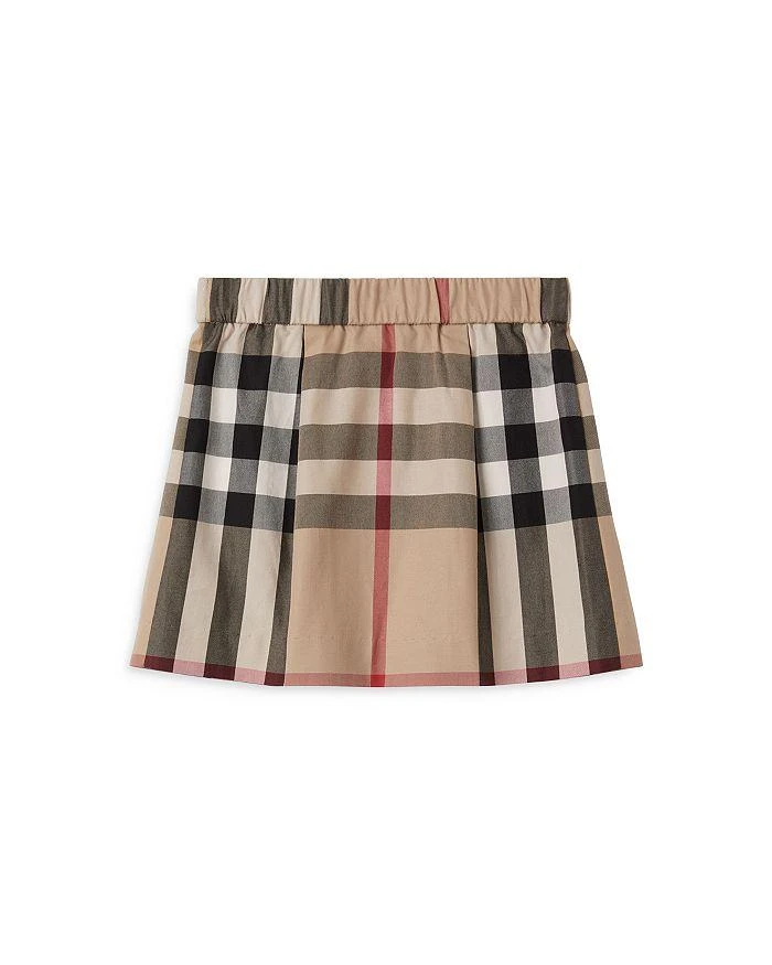 商品Burberry|Girls' Exaggerated Check Pleated Skirt - Baby,价格¥1197,第4张图片详细描述