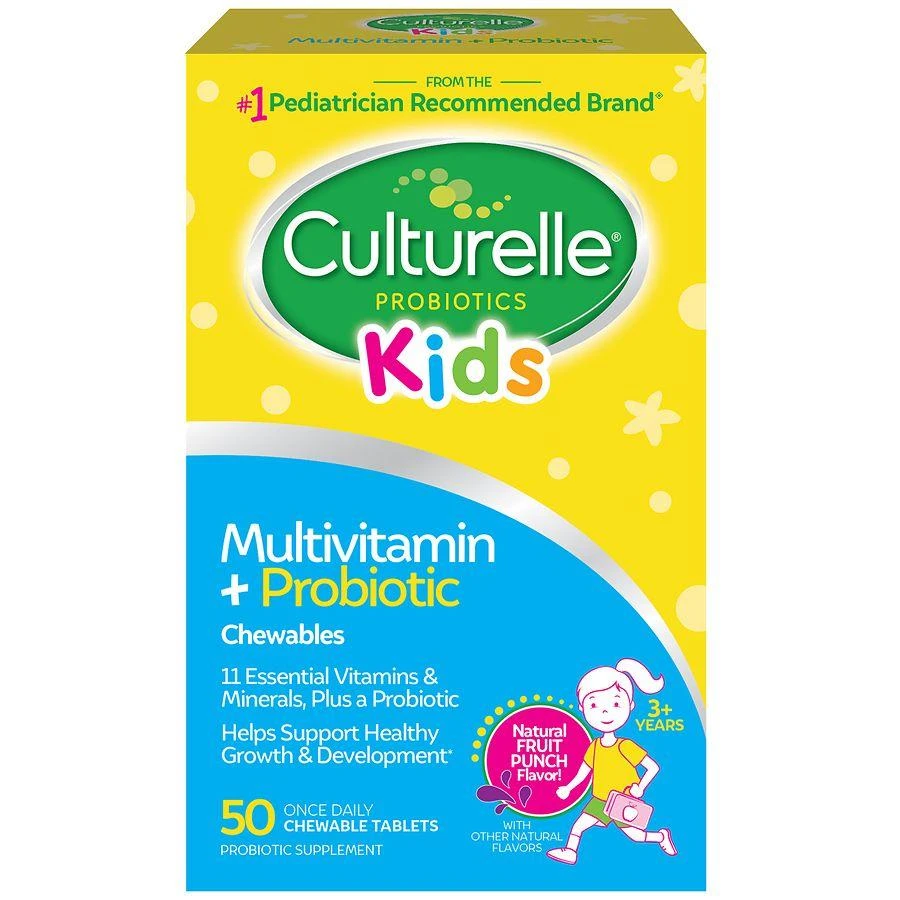 商品Culturelle|儿童益生菌综合维生素咀嚼片 水果味,价格¥212,第1张图片