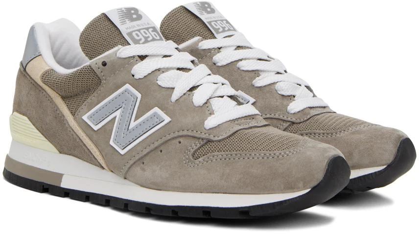 商品New Balance|Taupe Made in USA 996 Core Sneakers,价格¥1534,第4张图片详细描述