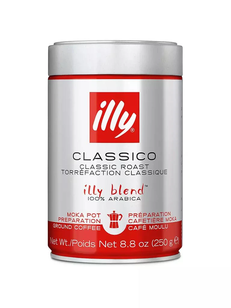 商品ILLY|12-Pack Moka Ground Coffee,价格¥1349,第1张图片