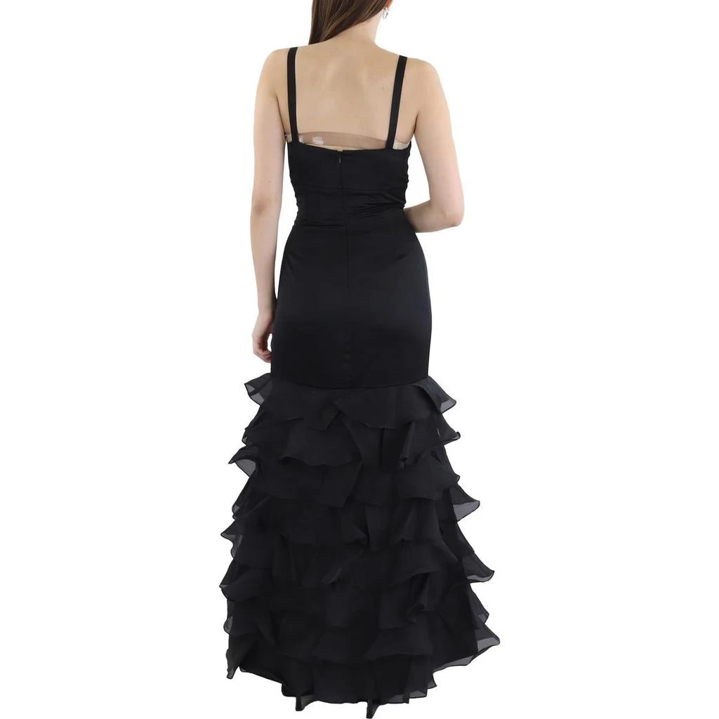 商品Ralph Lauren|Lauren Ralph Lauren Womens Full Length Ruffled Evening Dress,价格¥388,第2张图片详细描述