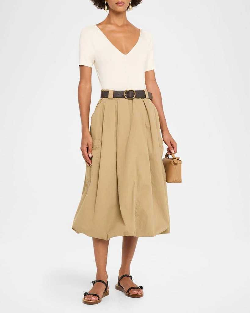 商品Sea|Sullivan Belted Bubble Midi Skirt,价格¥2680,第2张图片详细描述