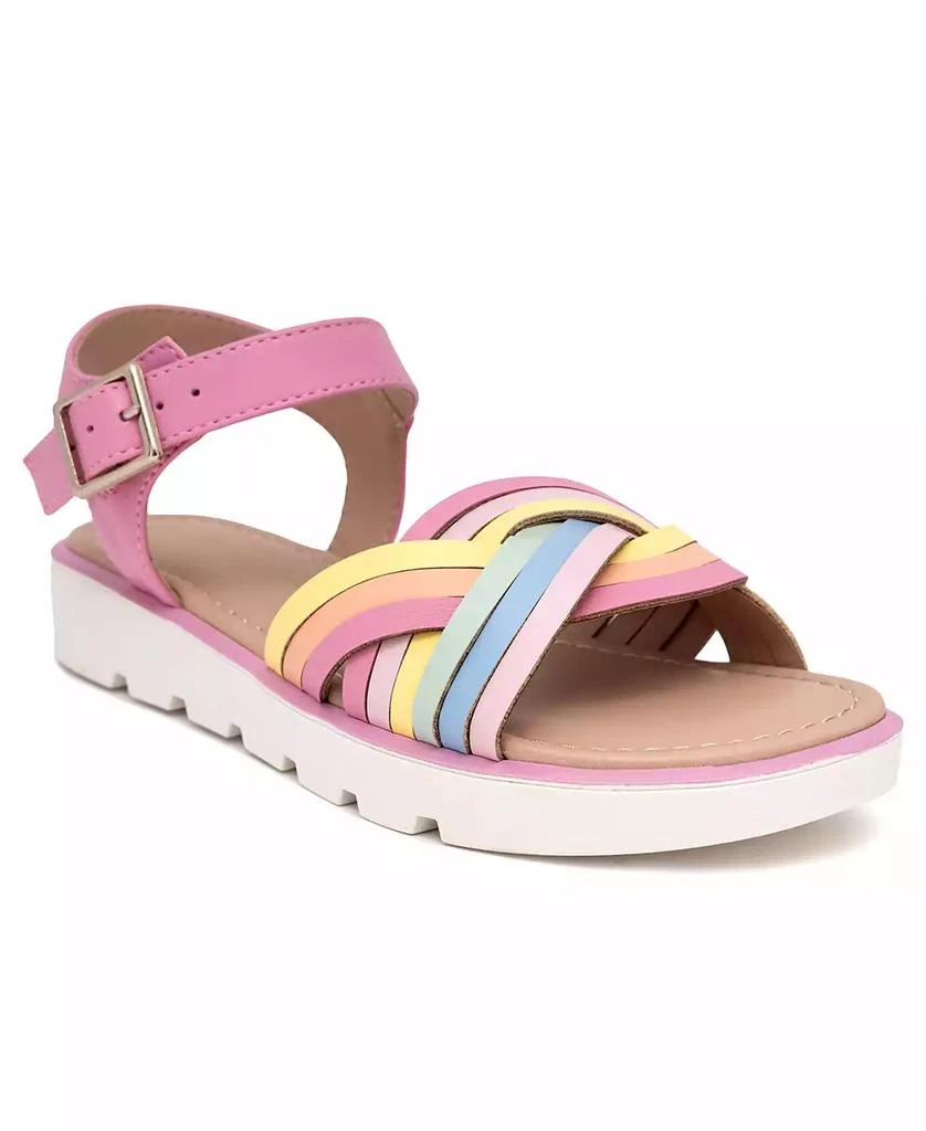 商品Sugar|Little and Big Girls Annabel Platform Sandals,价格¥150,第1张图片