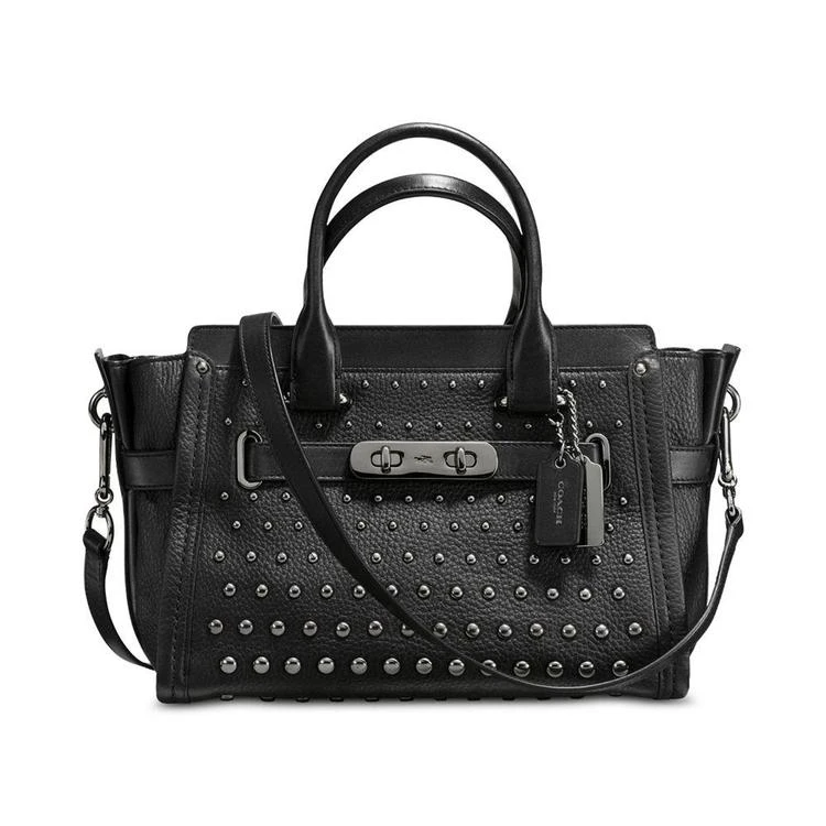 商品Coach|COACH
Swagger 27 铆钉手袋,价格¥1595,第2张图片详细描述