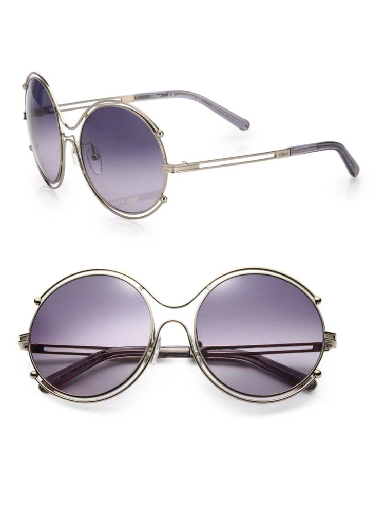 商品Chloé|Isadora 59mm Round Sunglasses,价格¥2974,第1张图片