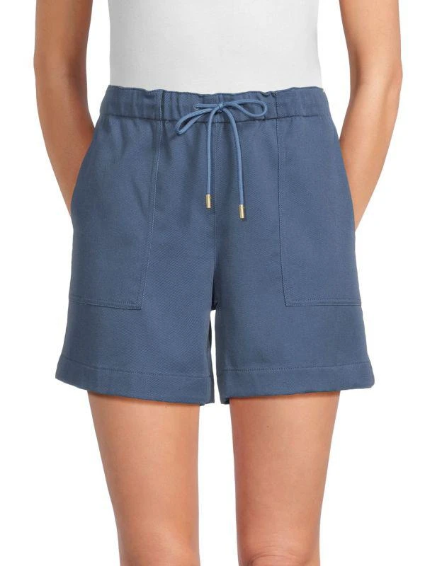 商品Theory|Drawcord Draped Shorts,价格¥389,第1张图片