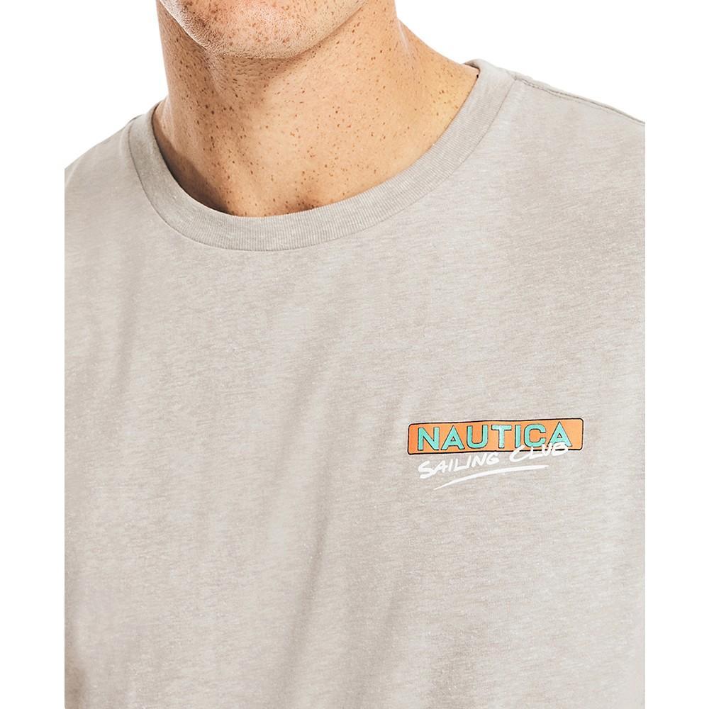商品Nautica|Men's Sustainably Crafted Back Graphic T-Shirts,价格¥194,第5张图片详细描述
