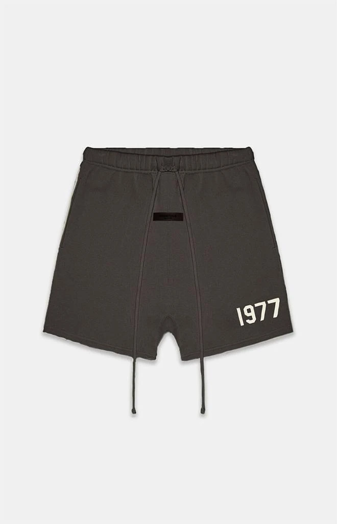 商品Essentials|Off Black Sweat Shorts,价格¥189,第1张图片