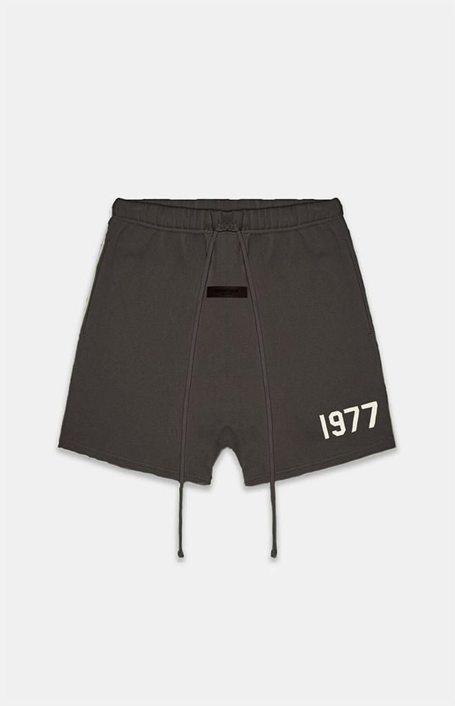 商品Essentials|Off Black Sweat Shorts,价格¥219,第1张图片
