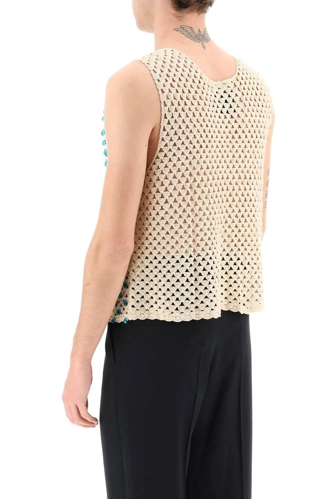 商品Bode|Bode Crochet Tank Top With Embellishments,价格¥5358,第3张图片详细描述
