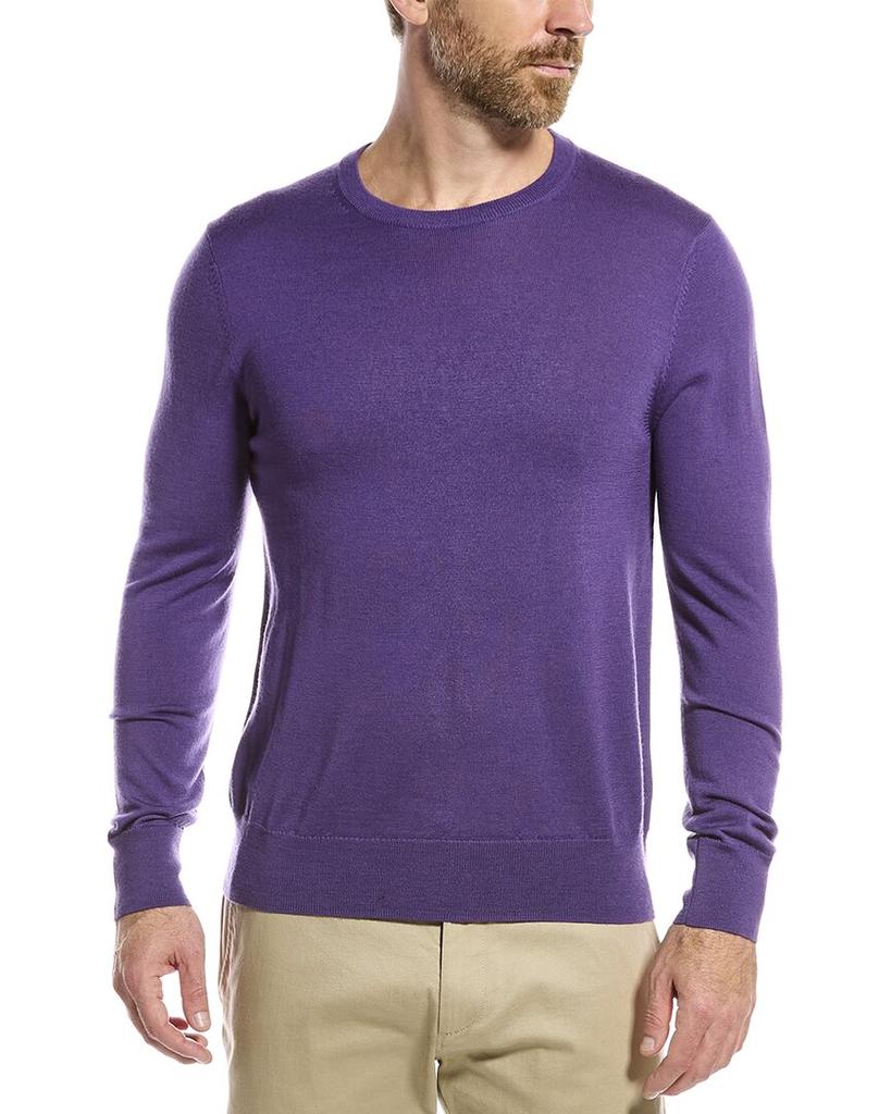 Brooks Brothers Merino Wool Crewneck Sweater商品第1张图片规格展示