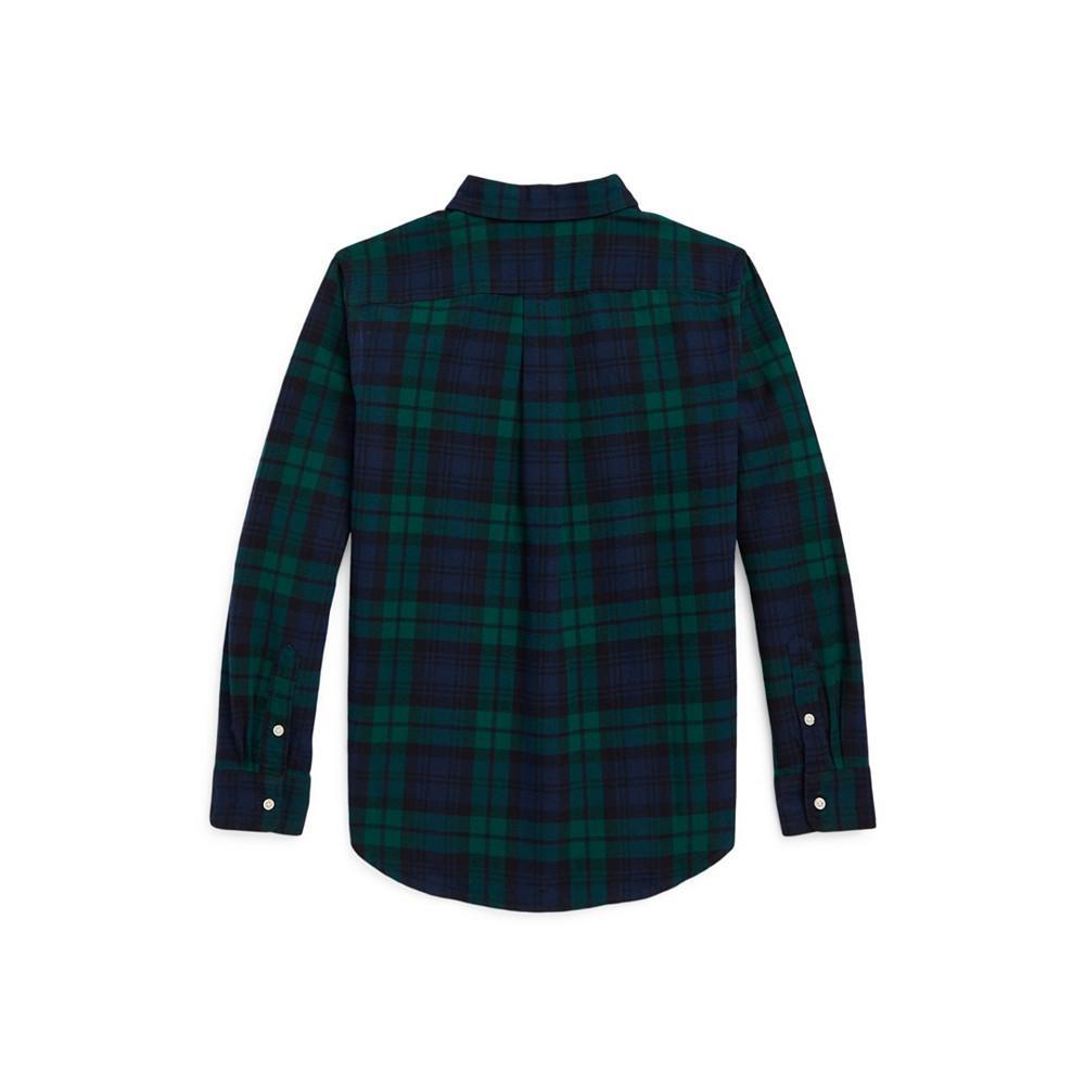 商品Ralph Lauren|Big Boys Plaid Oxford Shirt,价格¥304,第4张图片详细描述