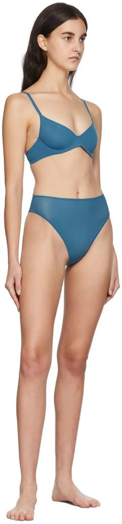 商品SKIMS|Navy Jelly Sheer Cheeky Briefs,价格¥166,第4张图片详细描述
