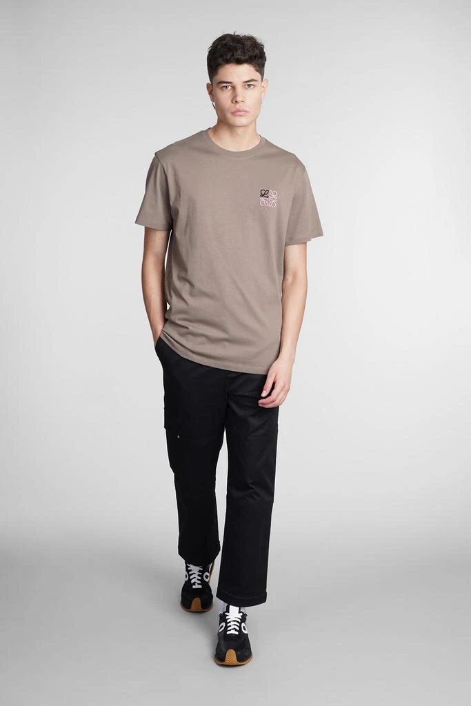 商品Loewe|Loewe T-shirt In Grey Cotton,价格¥2322,第2张图片详细描述