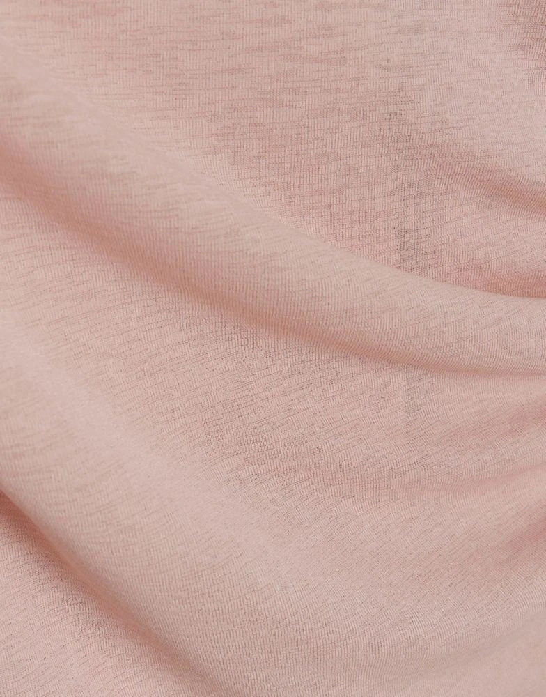 商品River Island|River Island Drape sleeveless top in pink - light,价格¥243,第4张图片详细描述