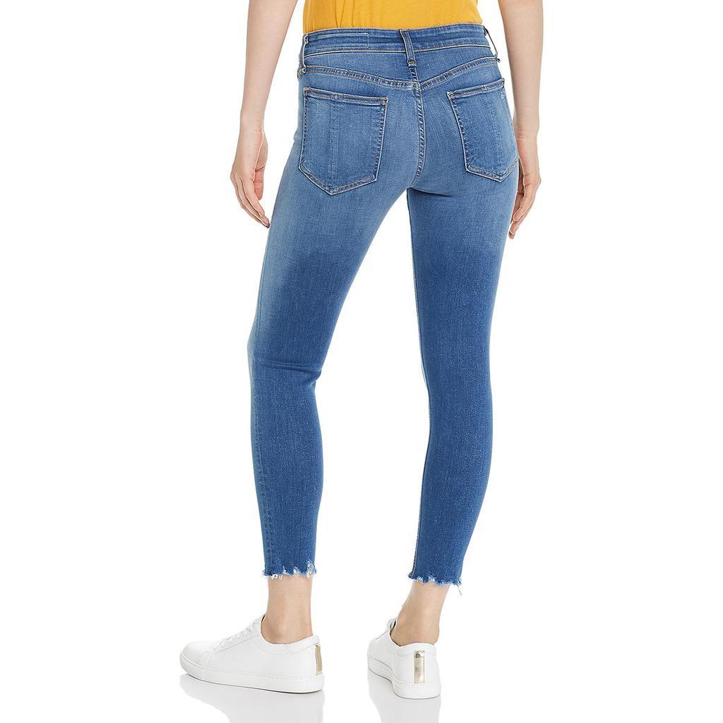 商品Rag & Bone|Rag & Bone Womens Cate Mid-Rise Skinny Cropped Jeans,价格¥194-¥216,第4张图片详细描述
