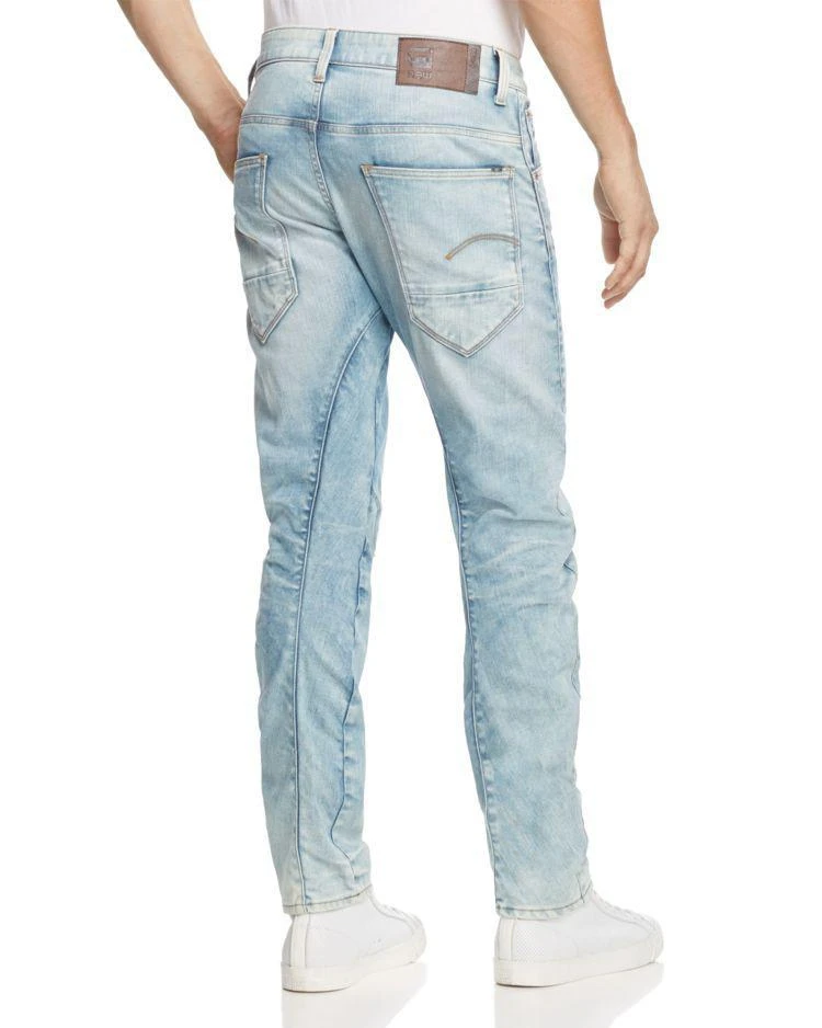 商品G-Star|5620 3D Slim Fit Jeans in Light Blue Wash,价格¥854,第2张图片详细描述