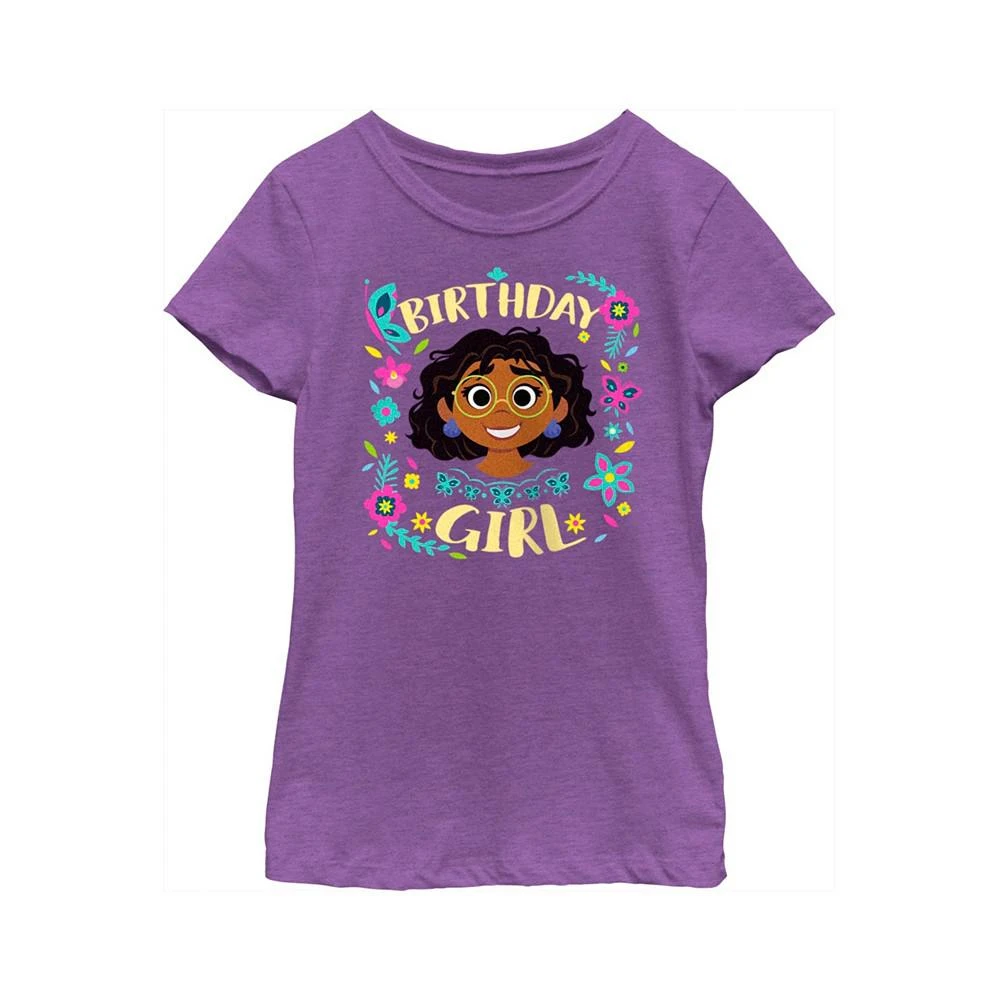 商品Disney|Girl's Encanto Birthday Girl Mirabel  Child T-Shirt,价格¥126,第1张图片