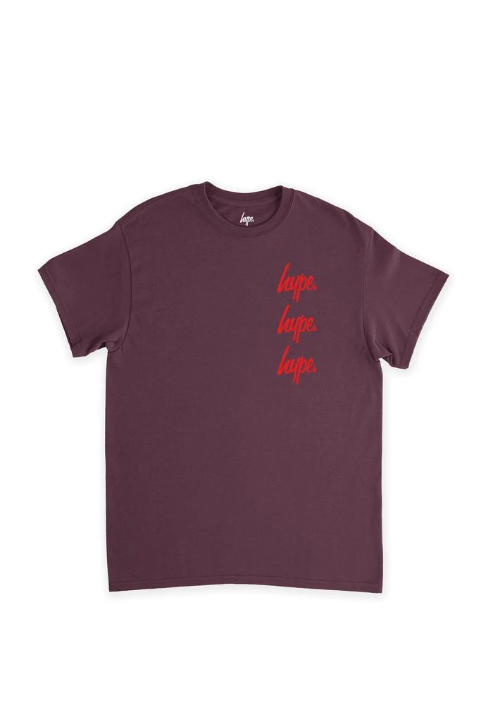 商品HYPE KIDS|HYPE KIDS RED TRI SCRIPT T-SHIRT,价格¥186,第2张图片详细描述