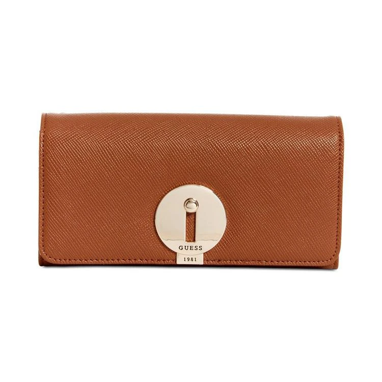 商品GUESS|Augustina Boxed Large Flap Organizer Wallet, Created for Macy's,价格¥214,第1张图片