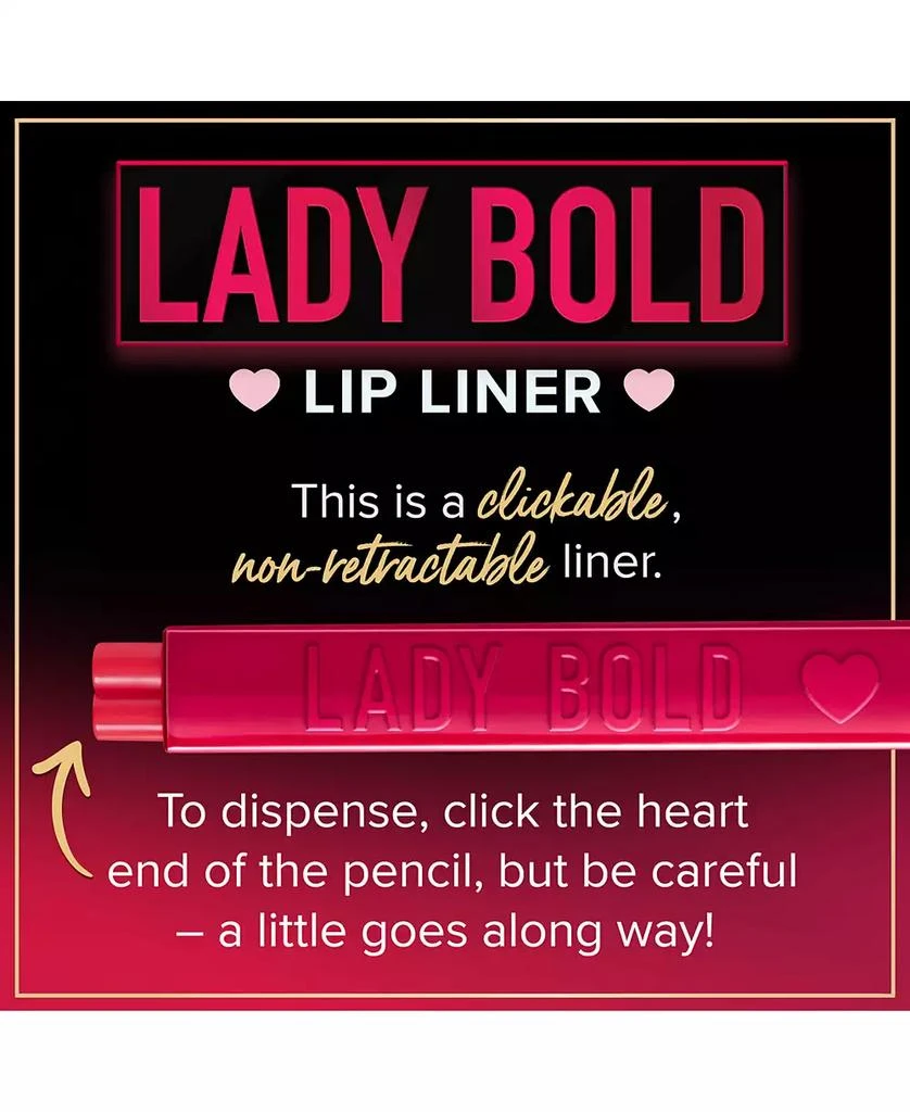 Lady Bold Waterproof Longwear Lip Liner 商品